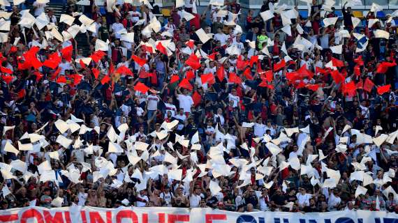 Genoa, l'amore dei tifosi oltre la retrocessione: Gradinata Nord esaurita per il Bologna