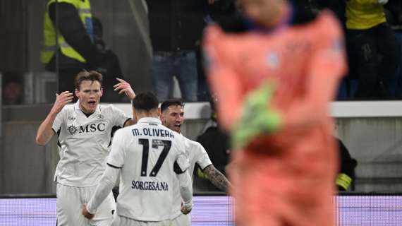 McTominay glaciale: sorpasso del Napoli, 2-1 sull'Atalanta