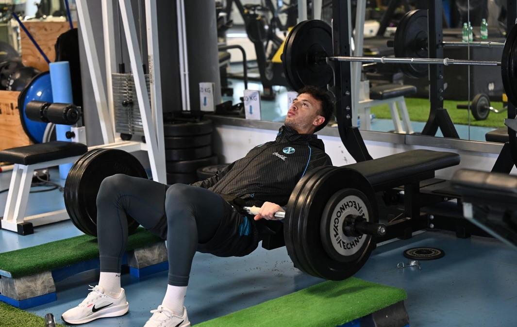 Rrahmani sempre più vicino al rientro: sui social gli scatti in palestra