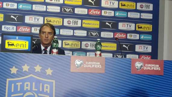 Italia, Mancini: "L'Atalanta fa divertire. Formazione? Domani tocca a Immobile"
