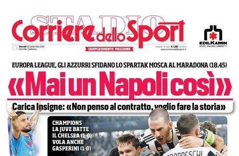 PRIMA PAGINA - CdS Campania: "Mai un Napoli così"