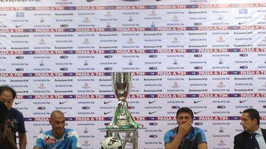 RILEGGI LIVE - Mazzarri: "Juve con tanti campioni e ne ha inseriti altri". Cannavaro: "Con la Juve per riportare la Supercoppa a Napoli"