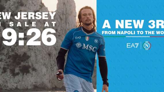 FOTO - Nuova maglia Napoli: confermati i bordini tricolore degli spoiler social