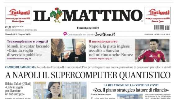 Il Mattino: "Napoli, la pista inglese: assalto a Sancho, nel mirino anche Nunez"