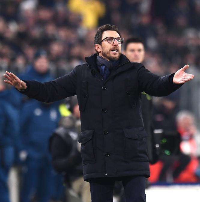 La Roma si ferma ancora, Di Francesco deluso da Dzeko: "Mi chiedo anche io perché non faccia gol"
