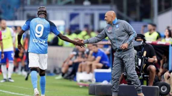 FOTO – Osimhen saluta Spalletti con gratitudine: “Grazie mister!”