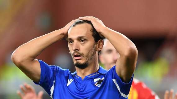 Sampdoria, Gabbiadini rischia di operarsi: può stare fermo 2 mesi e saltare il Napoli 