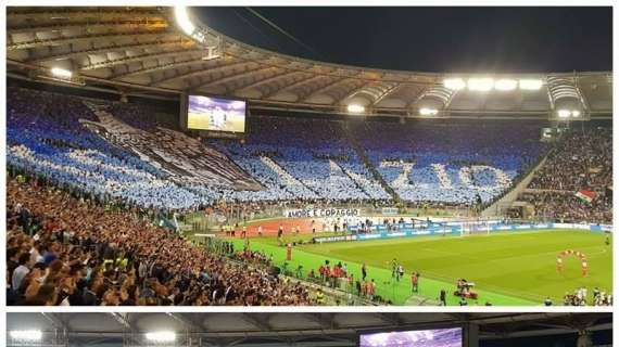 FOTO - Juventus-Lazio, figuraccia della tifoseria bianconera: sbagliata la coreografia per la finale