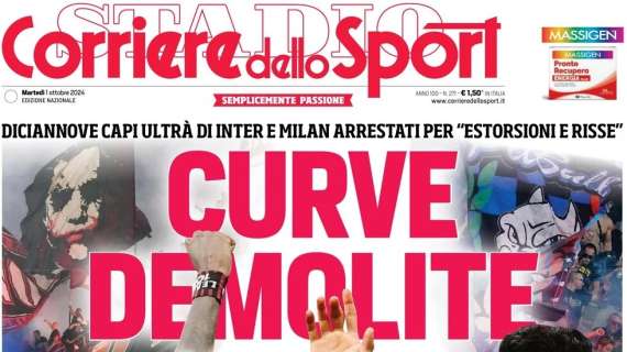 Corriere dello Sport: "TantaNapoli. Conte fa sognare"