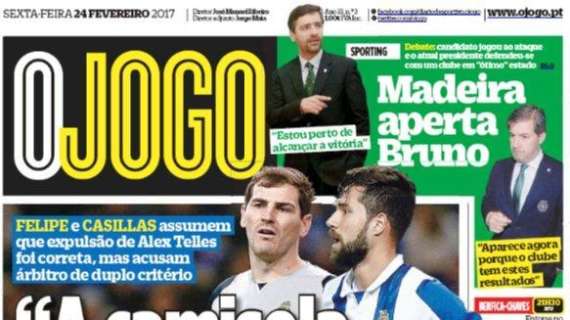 FOTO - Anche in Portogallo accuse alla Juve: "La sua maglia pesa di più!". Felipe e Casillas furiosi con l'arbitro