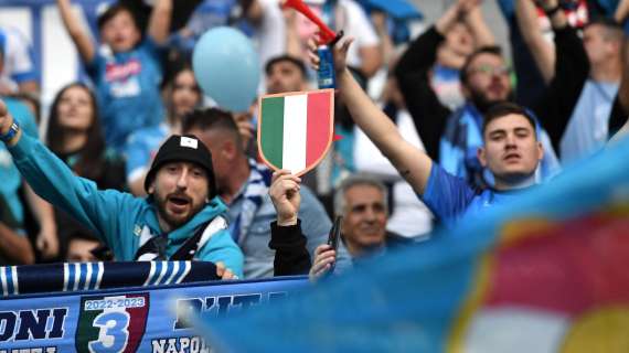 La Dacia Arena è azzurra: le immagini dei tifosi del Napoli a Udine