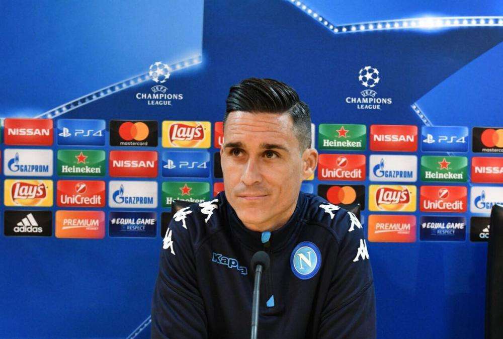 Callejon in conferenza: "Paura di nessuno! Gara decisiva, giochiamo come se fosse l'ultima. Su Sarri..."