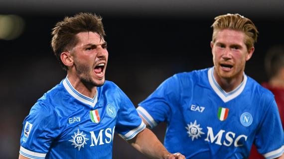 Finisce 1-0 il 1T al Maradona: il Napoli sblocca una gara non facile con Gilmour 