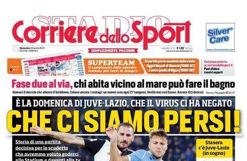 PRIMA PAGINA - CdS Campania: "Napoli-Kean, si può! E' la carta per Allan e Lozano da Ancelotti"