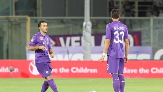 Fiorentina: per Gomez solo palestra, Rossi in campo nella partitella