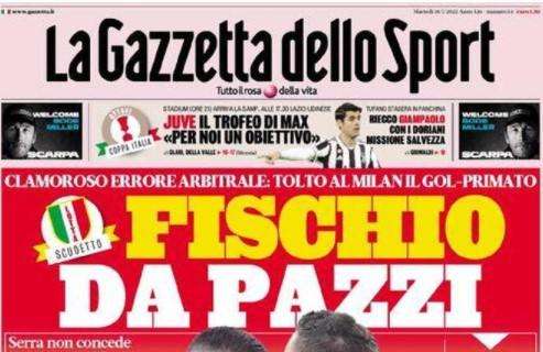 PRIMA PAGINA - Gazzetta: "Il Napoli c'è! Super Lozano e si rivede Osimhen"