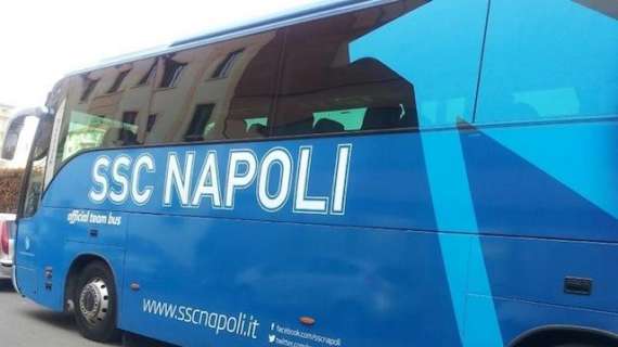 FOTO TN - Guarda il nuovo bus del Napoli