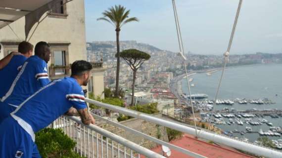FOTOGALLERY - Sampdoria innamorata di Napoli: anche Mihajlovic si gode il panorama da Posillipo