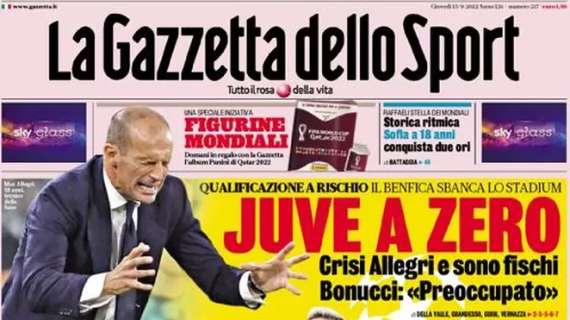 PRIMA PAGINA - Gazzetta: "Napoli a valanga"