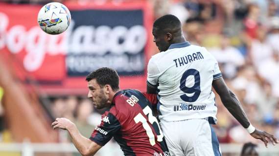 L'Inter sbaglia la prima: il Genoa trova il 2-2 con rigore al 96'