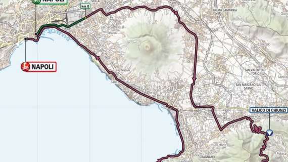 Il Giro d’Italia torna a Napoli: sesta tappa tra paesaggi mozzafiato