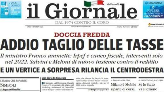 Il Giornale - Jorginho tradisce Mancini: l'Italia non vince più