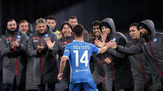 SSC Napoli - Mertens sale a quota 139 reti in azzurri: lo score in dettaglio di Dries