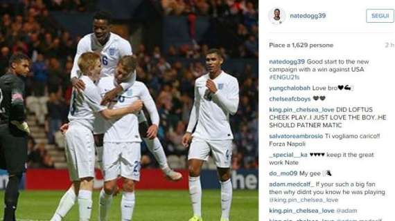 FOTO - Il neo azzurro Chalobah su Instagram: "Buon inizio di stagione con la vittoria sugli USA"