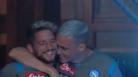 VIDEO - Mertens scrive a Callejon: "Arrivati insieme, questo forse è l'ultimo anno qui!". Poi la battuta in napoletano