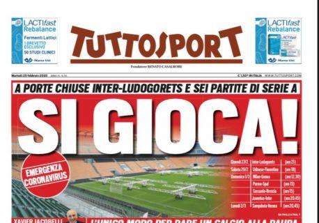 PRIMA PAGINA - Tuttosport: "Napoli, che sfida alla Pulce!"