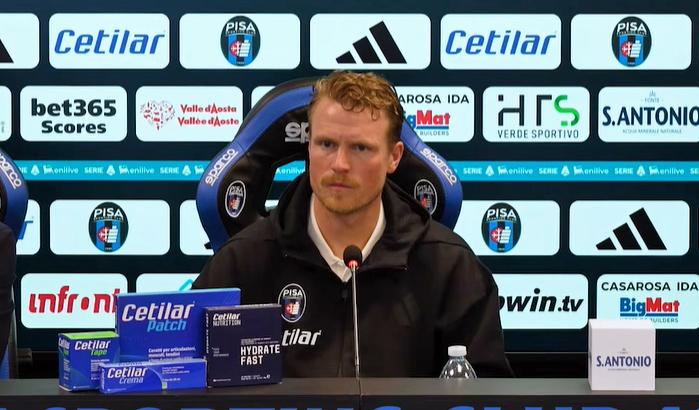 Hiljemark come Conte: niente conferenza alla vigilia di Pisa-Napoli