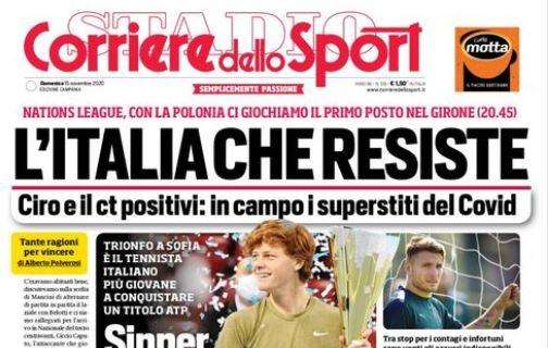 PRIMA PAGINA - CdS Campania titola: "Osimhen tiene in ansia il Napoli"