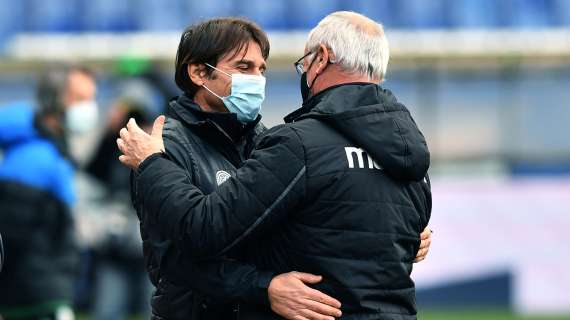 Conte-Ranieri molto amici: è possibile che si sentiranno persino prima di Napoli-Roma