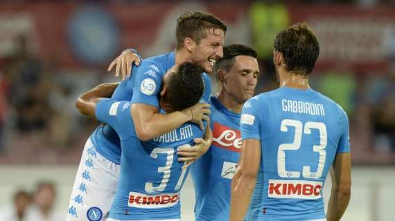 RILEGGI LIVE - Napoli-Nizza 3-0 (9' Koulibaly, 24' Mertens, 27' Koulibaly): azzurri padroni del campo, vittoria convincente al San Paolo!