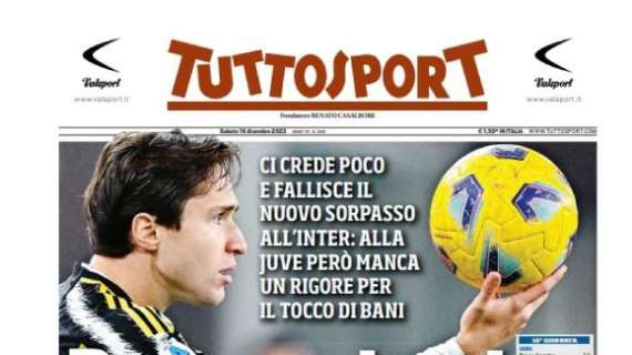 PRIMA PAGINA - Tuttosport: "Farsa Supercoppa, si ricambiano le date. 'Basta Arabia!'"