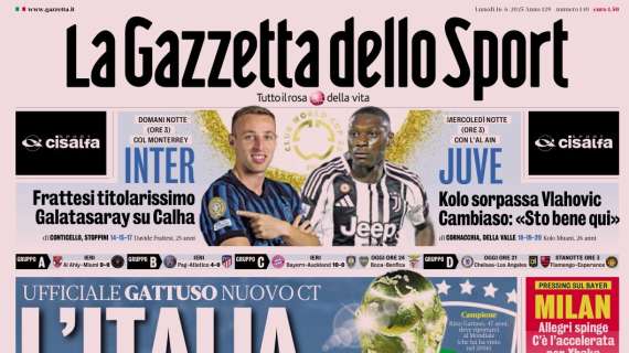 Gazzetta dello Sport: "Napoli, attacco a Lucca. Ha già detto sì: pronti 30mln"