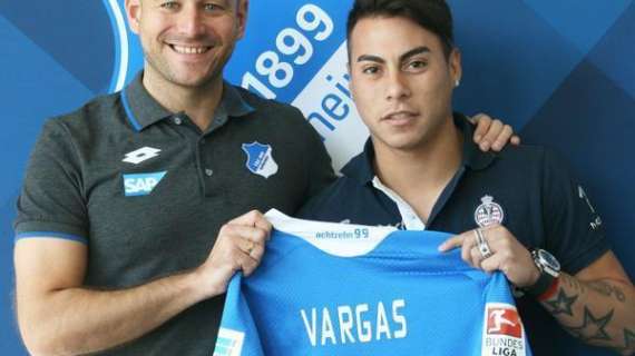 UFFICIALE - Addio Vargas, firma con l'Hoffenheim fino al 2019: "Non vedo l'ora di giocare in Germania"
