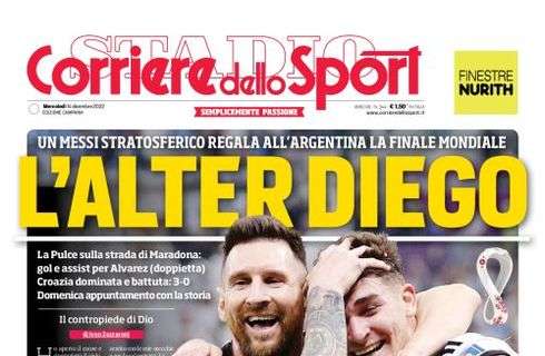 PRIMA PAGINA - CdS Campania: "Osi: 'Napoli top in Europa'"