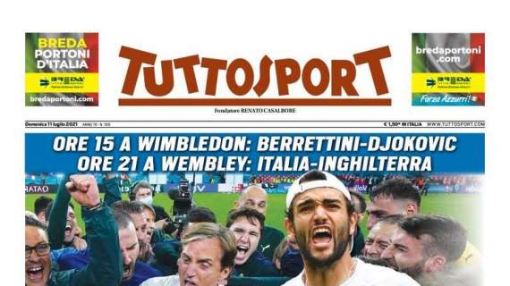 PRIMA PAGINA - Tuttosport - "Per voi, per noi!"