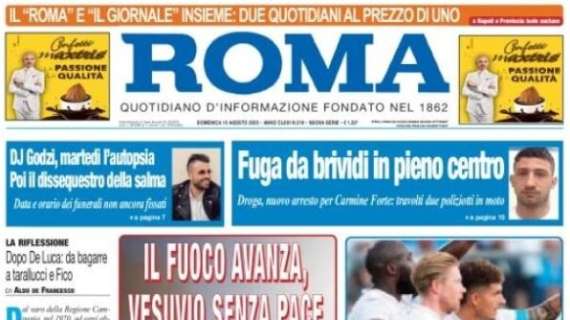 L'apertura de Il Roma: "De Bruyne-show, il Napoli vince"