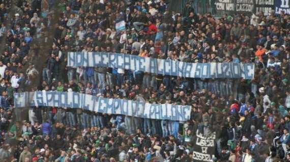 FOTO ESCLUSIVA - Caso stadio, la Curva A: "Non cercate soluzione, è il San Paolo il tempio del pallone"