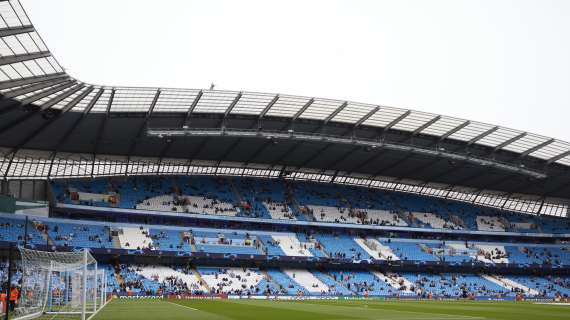 Etihad già 'addobbato' di Champions: tutto pronto per City-Napoli