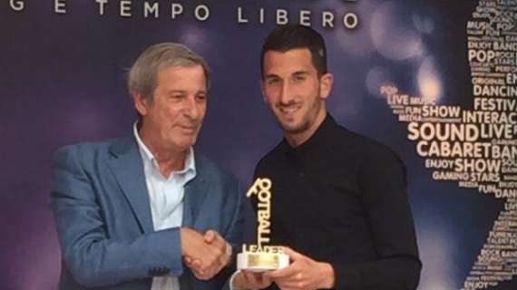 Valdifiori premiato da Football Leader: "Essere accostato al Napoli è un orgoglio, mi ispiro a Pirlo"