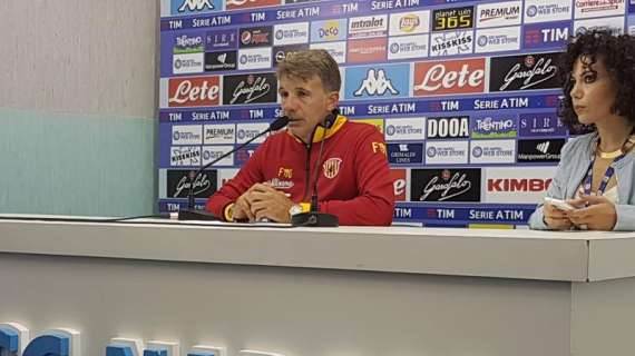 Benevento, Baroni in conferenza: "Troppo Napoli per noi. Gli infortuni ci penalizzano, con la Roma..."