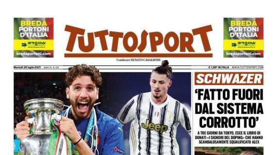 PRIMA PAGINA - Tuttosport - "Via libera"
