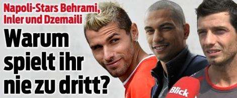 Behrami, Inler e Dzemaili convocati in Nazionale: ecco i loro impegni