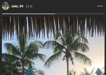 FOTO - Zielinski si gode il viaggio di nozze, giornata di relax alle Bahamas