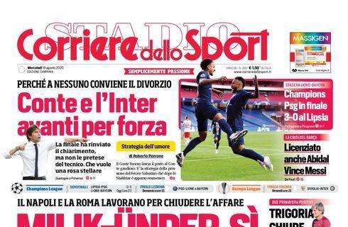 PRIMA PAGINA - CdS annuncia: "Under e 15mln per Milik: si chiude"