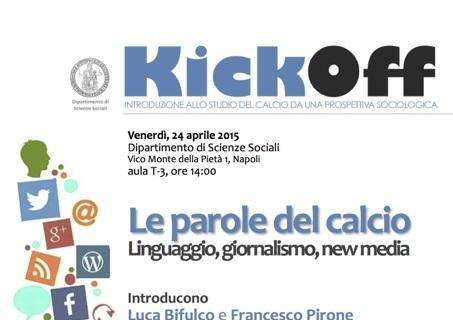 Oggi Tuttonapoli all'Universitá Federico II per il seminario "Kick Off" del Dipartimento di Scienze Sociali