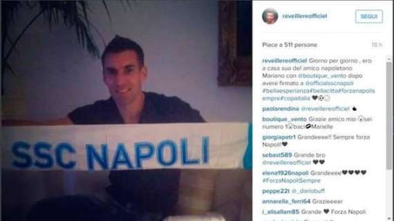 FOTO - L'ex azzurro Reveillere ricorda il Napoli: ecco lo scatto pubblicato su Instagram
